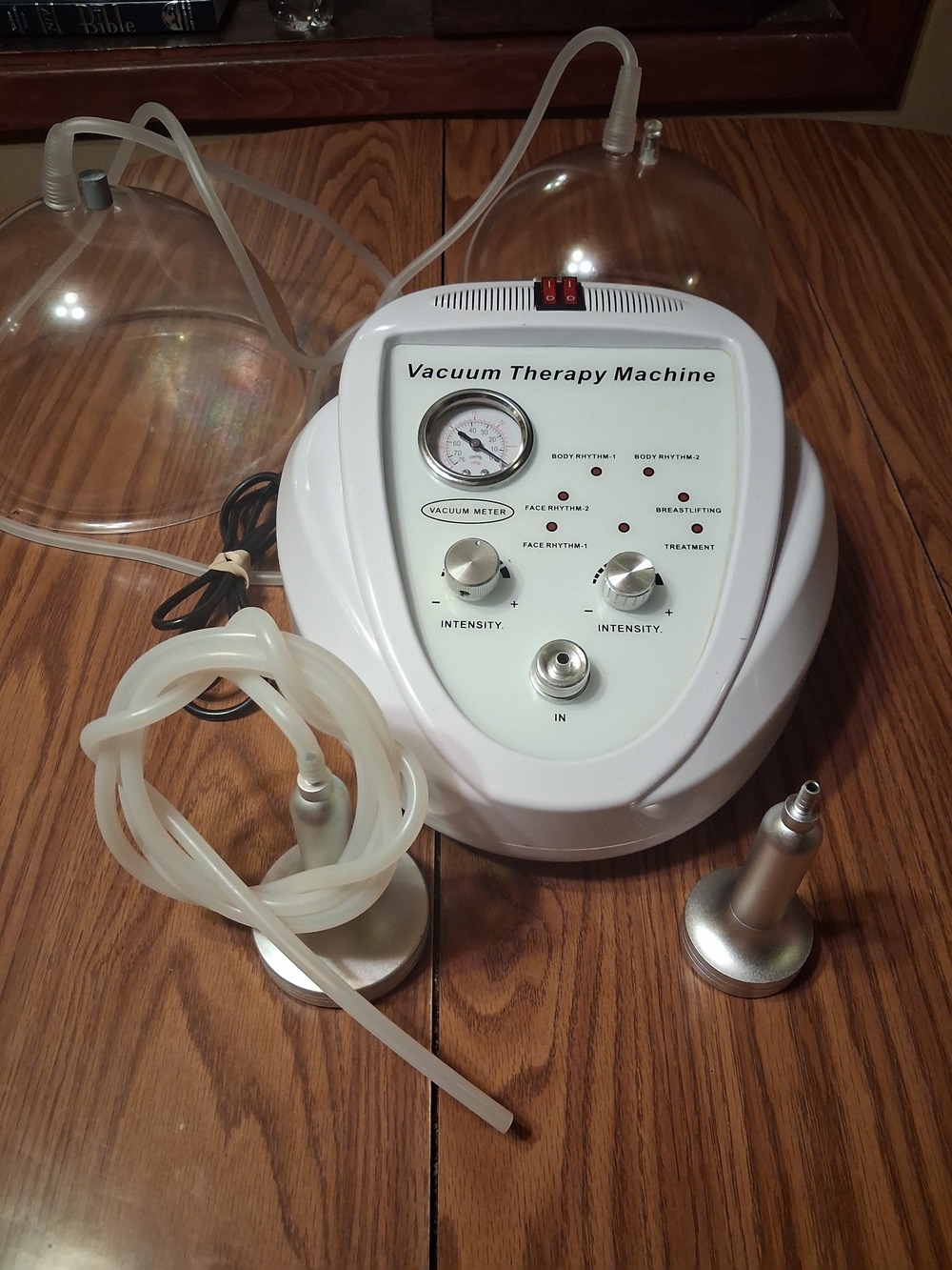 Vacuum Therapy Machine - White Beauty & Skin Care Device